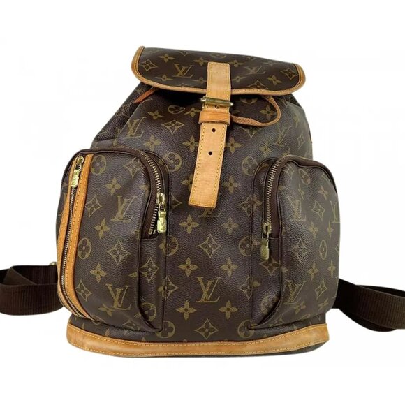 Authentic Louis Vuitton Sac A Dos Bosphore Monogram Canvas Leather Backpack Bag - Picture 1 of 12